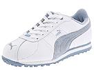 Buy discounted Puma Kids - Turin Leather PS (Children/Youth) (White/Blue Fog) - Kids online.