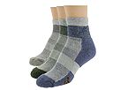Dahlgren - Outdoor XT Quarter 3-Pack (Assorted - Gray/Olive/Denim) - Accessories,Dahlgren,Accessories:Men's Socks:Men's Socks - Athletic