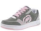 Rhino Red by Marc Ecko Kids - Hoover-Heartache (Youth) (Gray Suede/Pink Trim) - Kids,Rhino Red by Marc Ecko Kids,Kids:Girls Collection:Youth Girls Collection:Youth Girls Athletic:Athletic - Lace-up