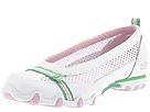 Skechers Kids - Bikers - Scurry (Children/Youth) (White/Pink/Green) - Kids,Skechers Kids,Kids:Girls Collection:Children Girls Collection:Children Girls Casual:Slip On