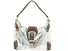 Kathy Van Zeeland Handbags - Wild Child Metallic Hobo (Silver) - Accessories,Kathy Van Zeeland Handbags,Accessories:Handbags:Hobo