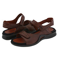 ECCO - Wave Sandal (Cognac Leather) - Footwear
