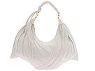 Melie Bianco Handbags - Pleated Hobo w/Fringe (White) - Accessories,Melie Bianco Handbags,Accessories:Handbags:Hobo