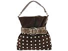 Buy Kathy Van Zeeland Handbags - Star Studded Large Belt Hobo (Chocolate) - Accessories, Kathy Van Zeeland Handbags online.