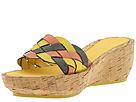 Nine West - Sloane (Medium Yellow Patent) - Women's,Nine West,Women's:Women's Casual:Casual Sandals:Casual Sandals - Slides/Mules