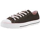 Converse - Chuck Taylor All Star Velour Ox (Chocolate/Pink) - Men's,Converse,Men's:Men's Athletic:Classic