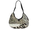 J. Renee Handbags - Reese/Lioness Bag #5577 (Black/White Multi) - Accessories,J. Renee Handbags,Accessories:Handbags:Hobo