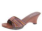 Nine West - Linden2 (Dark Purple Multi Fabric) - Women's,Nine West,Women's:Women's Casual:Casual Sandals:Casual Sandals - Slides/Mules