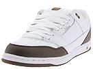 eS - K7 (White/Brown) - Men's,eS,Men's:Men's Athletic:Skate Shoes