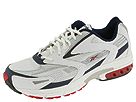 Reebok - Road Fury (White/Athletic Navy/Silver/Flash Red) - Men's