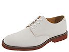 Johnston & Murphy - Brennan Plain Toe (White) - Footwear