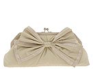 Franchi Handbags - Tania Bow Clutch (Champagne) - Bags and Luggage