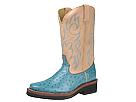 Durango - RD3306 (Turquoise Ostrich/Beige Top Leather) - Women's,Durango,Women's:Women's Casual:Casual Boots:Casual Boots - Pull-On