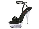 Pleaser USA - Covergirl 618 (Black/Clear) 