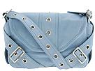 DKNY Handbags - Eyelet Straps Small Flap (Blue) - Accessories,DKNY Handbags,Accessories:Handbags:Shoulder