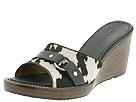 H.S. Trask & Co. - Niagara (Pony Hair-White/Black) - Women's,H.S. Trask & Co.,Women's:Women's Casual:Casual Sandals:Casual Sandals - Slides/Mules