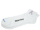 Buy Wrightsock - Pink Ribbon Qtr Double Layer 6-Pack (White/Pink Ribbon) - Accessories, Wrightsock online.