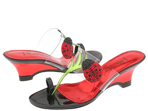 J. Renee ladybug sandal