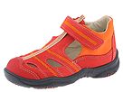 Ricosta Kids - Eddy (Toddler) (Rot, Mandarin Nubuk (Red W/Orange)) - Kid's Footwear