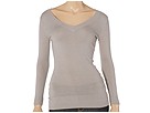 e.vil - 44-323 Fishbones Cashmere Tunic (Grey) - Apparel