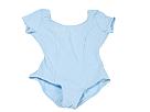 Capezio Kids - Princess Short Sleeve Leotard (Light Blue Cotton/Lycra) - Kids,Capezio Kids,Kids:Kids' Apparel:Kids' Dance Apparel:Kids' Leotard