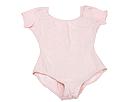 Capezio Kids - Princess Short Sleeve Leotard (Pink Cotton/Lycra) - Kids,Capezio Kids,Kids:Kids' Apparel:Kids' Dance Apparel:Kids' Leotard