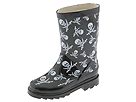 Western Chief Kids - Tossed Skulls (Toddler/Youth) (Black Skulls) - Kid's Footwear