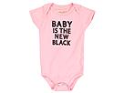 Punkster Kids - Baby Is The New Black W/Bottle (Infant) (Pink) - Kids