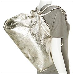 Furla Handbags - Carmen XL Shopper (Moon-Silver/Gold Blend) - Bags and Luggage