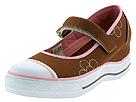 Somethin' Else by Skechers - Polish (Chocolate Canvas/Pink Trim) - Women's,Somethin' Else by Skechers,Women's:Women's Casual:Hook and Loop Fastener