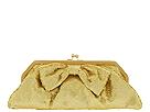 Franchi Handbags - Shari Sequin Bow Clutch (Matte Gold) - Bags and Luggage
