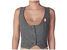 Paul Frank - Canvas Vest Daphne (Dark Grey) - Apparel