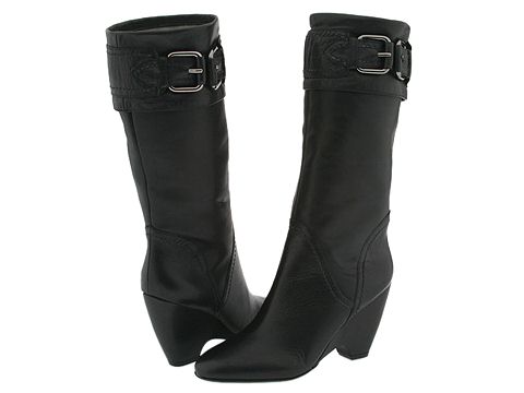Via Spiga - Girola (Black Leather) - Footwear