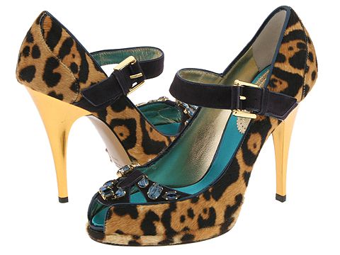 Roberto Cavalli L70028 Leopard Print - Footwear