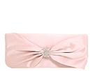 Franchi Handbags - Clarice Silk Bow Clutch W Rhinestone Ring (Blush) - Bags and Luggage