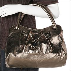 Furla Handbags - Lucrezia Mini Shopper (Gunmetal) - Bags and Luggage