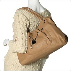 Furla Handbags - Lucrezia Medium Shoulder (Honey) - Bags and Luggage