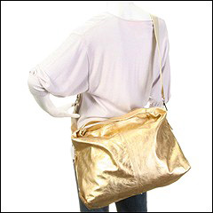 Furla Handbags - Elisabeth Medium Shoulder (Star Gold) - Bags and Luggage