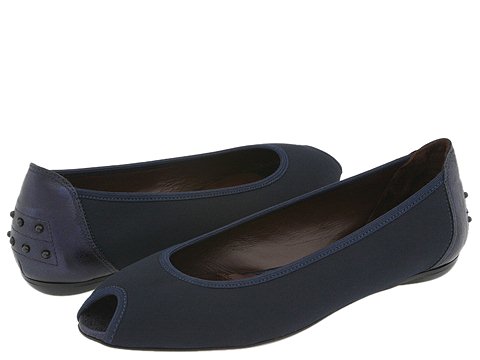 Donald J Pliner - Group (Navy Crepe Elastic/Navy Antique Metallic) - Footwear