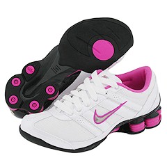 Nike - Nike Shox Electro (White/Metallic Zinc-Bright Fuschia-Black) - Footwear
