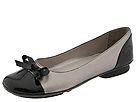 Me Too - Swann (Pewter Metallic/Black Patent) - Footwear