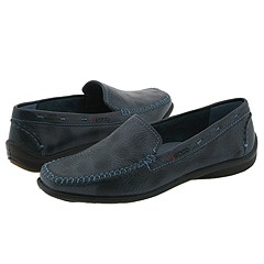 ECCO - Ease Moc (Blue Shadow Leather) - Footwear