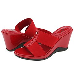 Easy Spirit - Iras (Red/Red Elastic) - Footwear