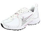Nike - Women Dart V Leather (White/Metallic Silver/Regal Pink) - Footwear