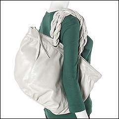 Furla Handbags - Luna Medium Shopper (Bianco Perla) - Bags and Luggage