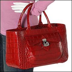 Furla Handbags - Eurice Medium Shopper (Geranio) - Bags and Luggage