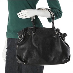Furla Handbags - Carmen Large Shopper (Onyx) - Bags and Luggage