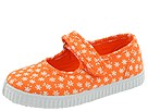 Cienta Kids Shoes - 56-015 (Toddler) (Orange Floral) - Footwear
