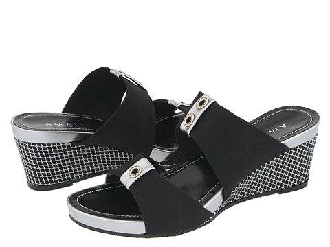 Amalfi by Rangoni - Twain (Black Elastic Combo) - Footwear