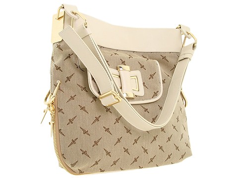 Cesare Paciotti - Medium Shoulder Bag-2064T (Beige) - Bags and Luggage